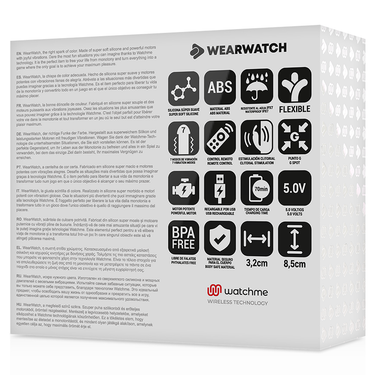 Vibratore Dual impermeabile con tech WATCHME per coppie e solista